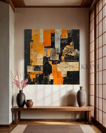 The Architecture of Memory - Hand Painting