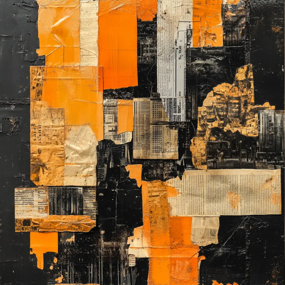 The Architecture of Memory - Hand Painting