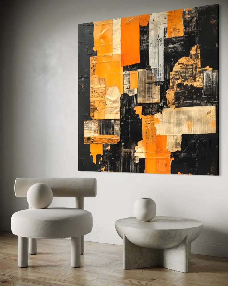 The Architecture of Memory - Hand Painting