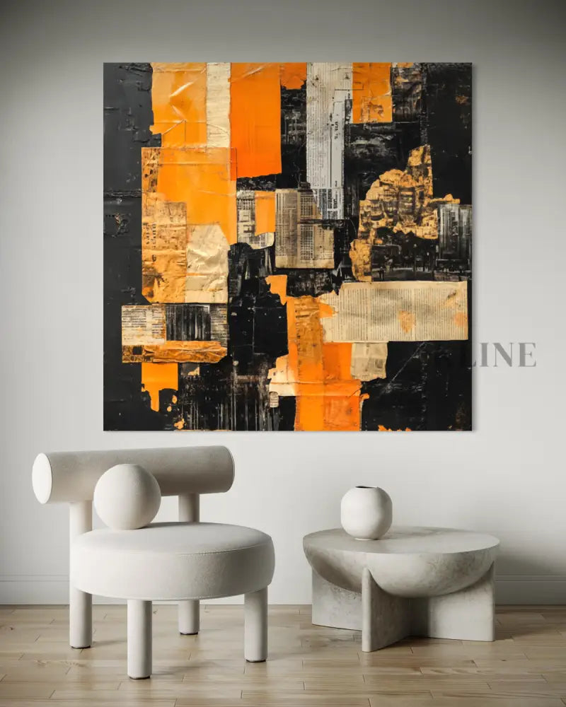 The Architecture of Memory - Hand Painting 