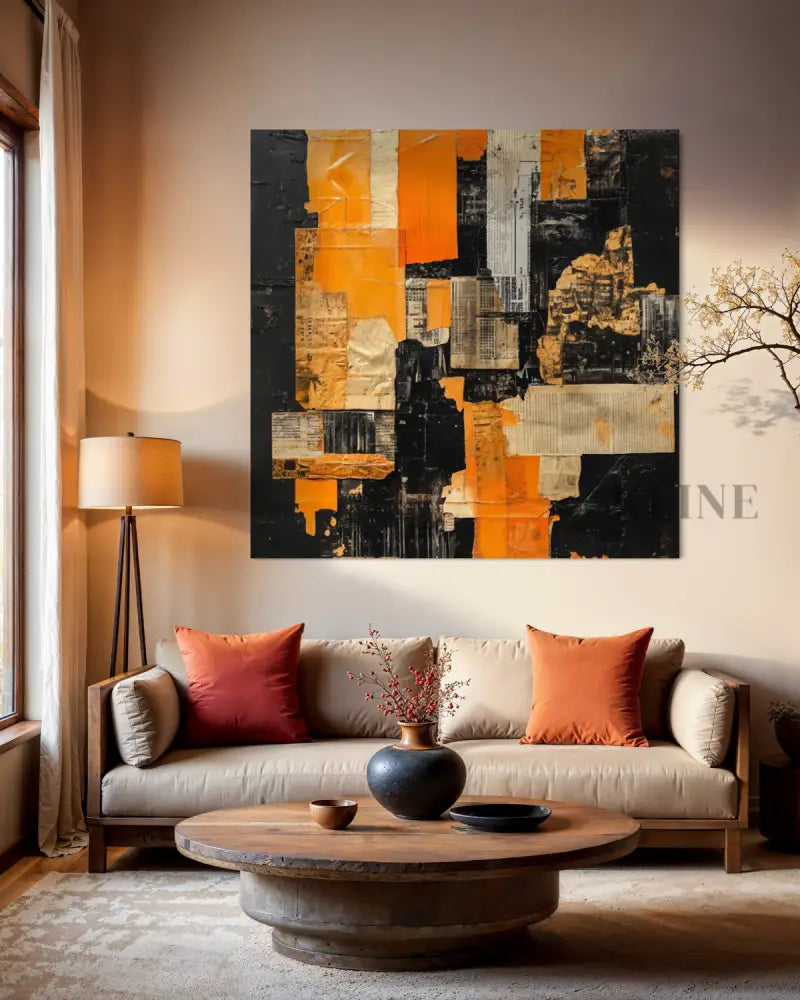 The Architecture of Memory - Hand Painting 