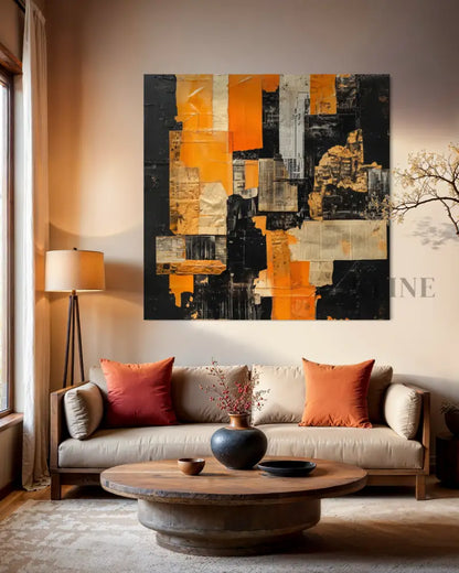 The Architecture of Memory - Hand Painting