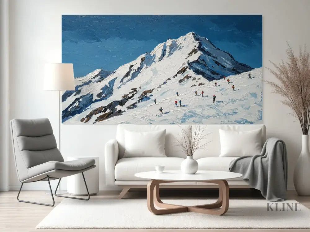 The Ascent - Hand Painting