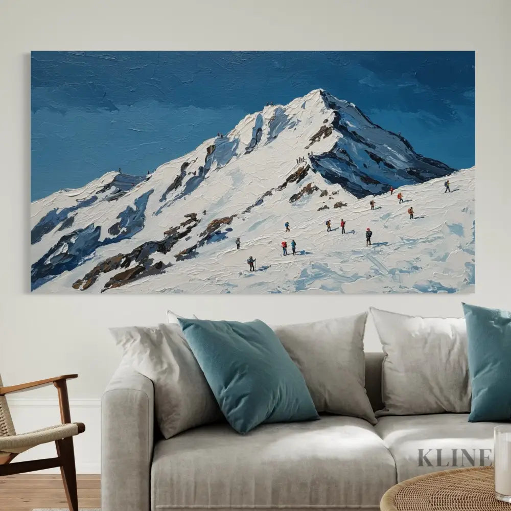 The Ascent - Hand Painting