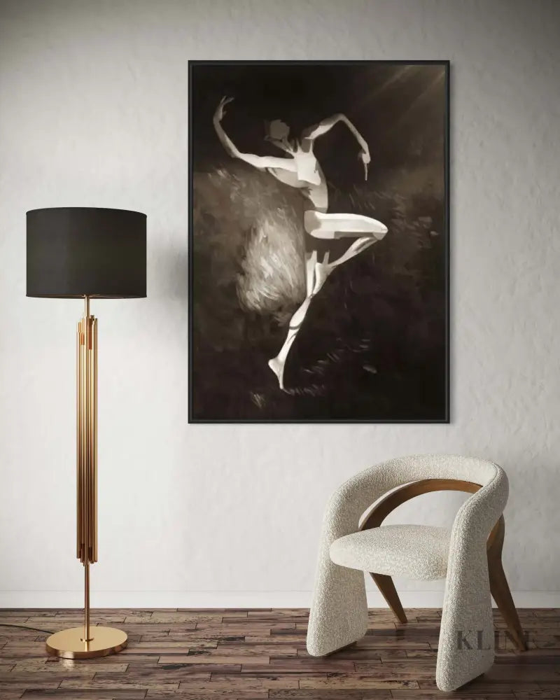 The Athlete - Hand Painting