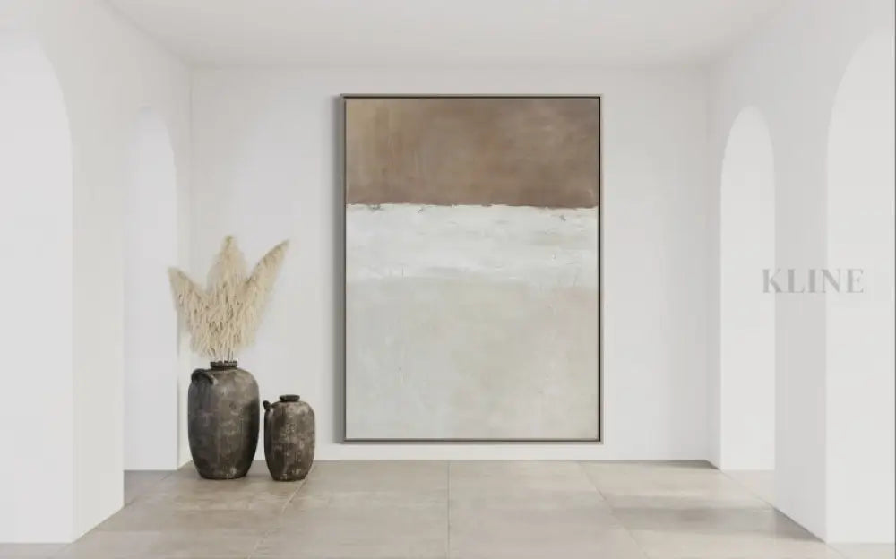 The Beach 1 - Kline Collective Art mural marron
