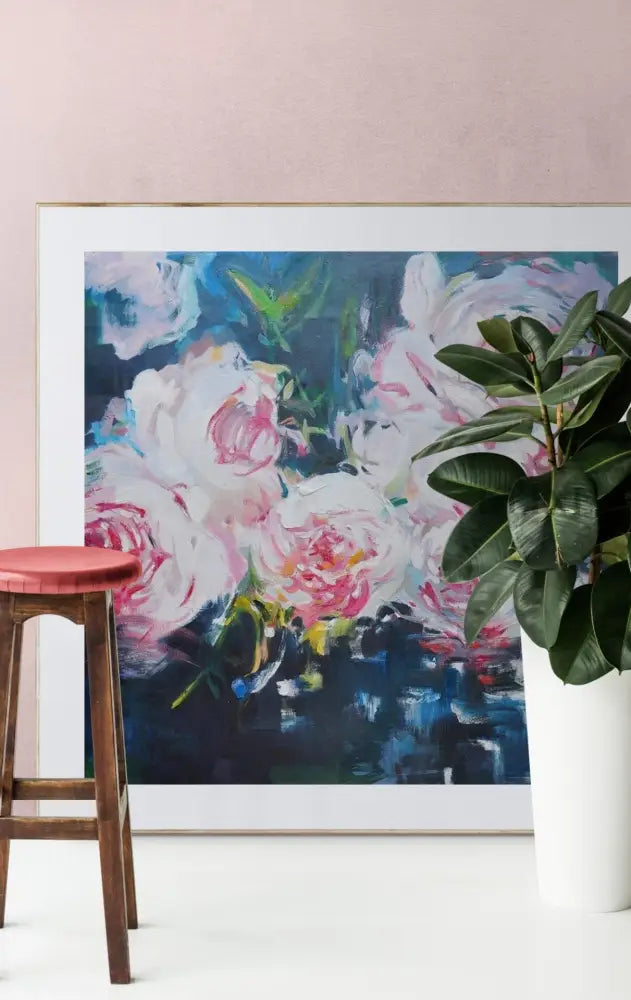 The Beautiful Roses - Kline Collective Lounge Wall Art