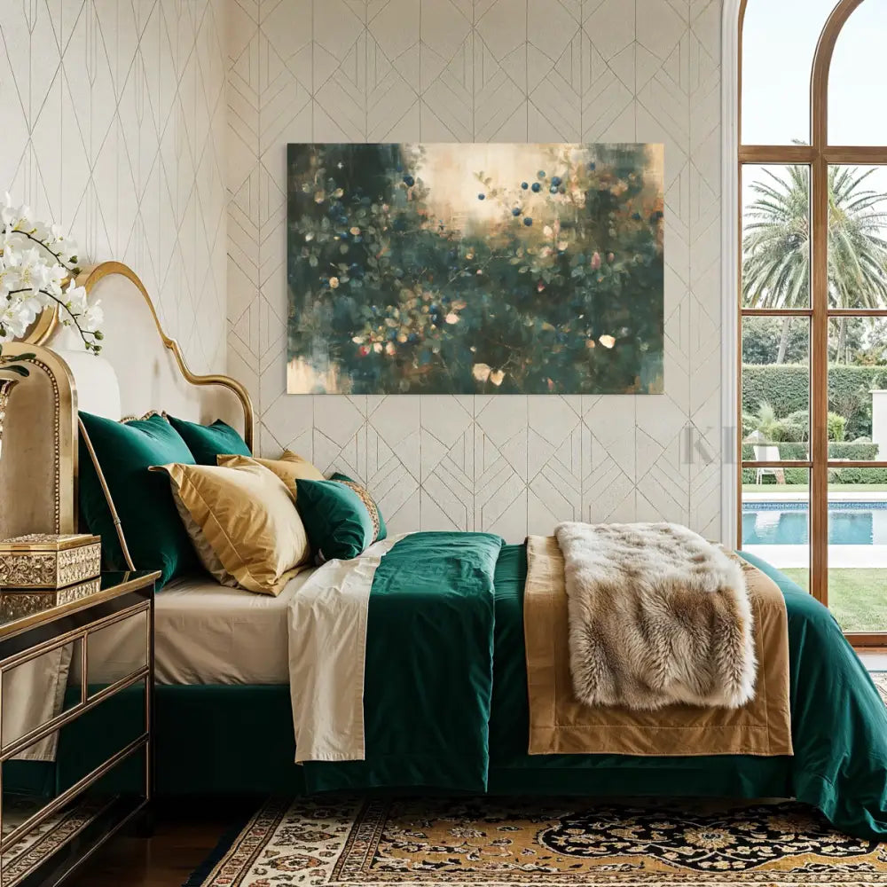 The Berry Forest 1 - Hand Painting Modern Contemporary Wall Art