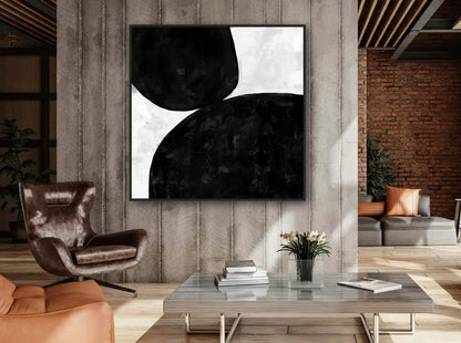 The Black Kiss - Hand Painting