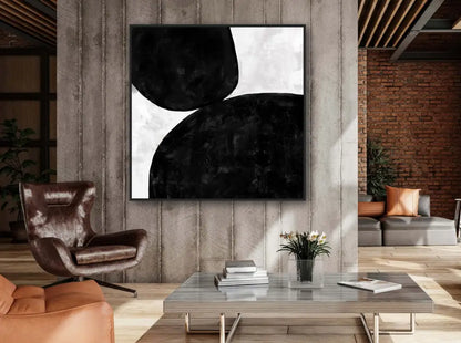 The Black Kiss - Hand Painting