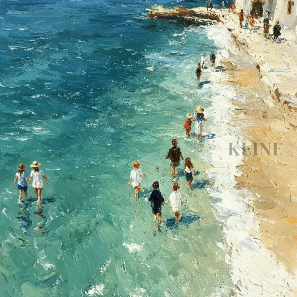 The Blue Shore Experience - Hand Painting