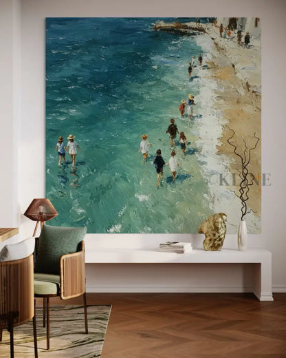 The Blue Shore Experience - Hand Painting