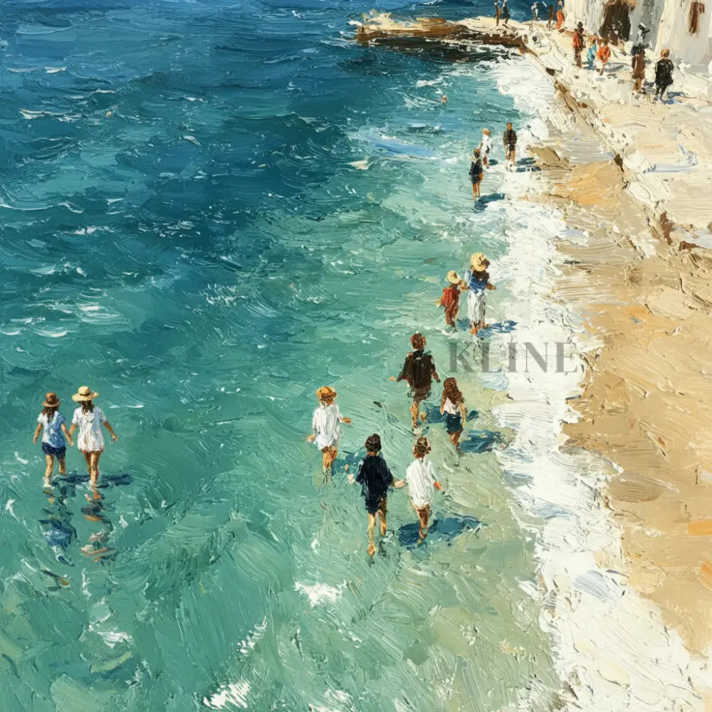 The Blue Shore Experience - Hand Painting 