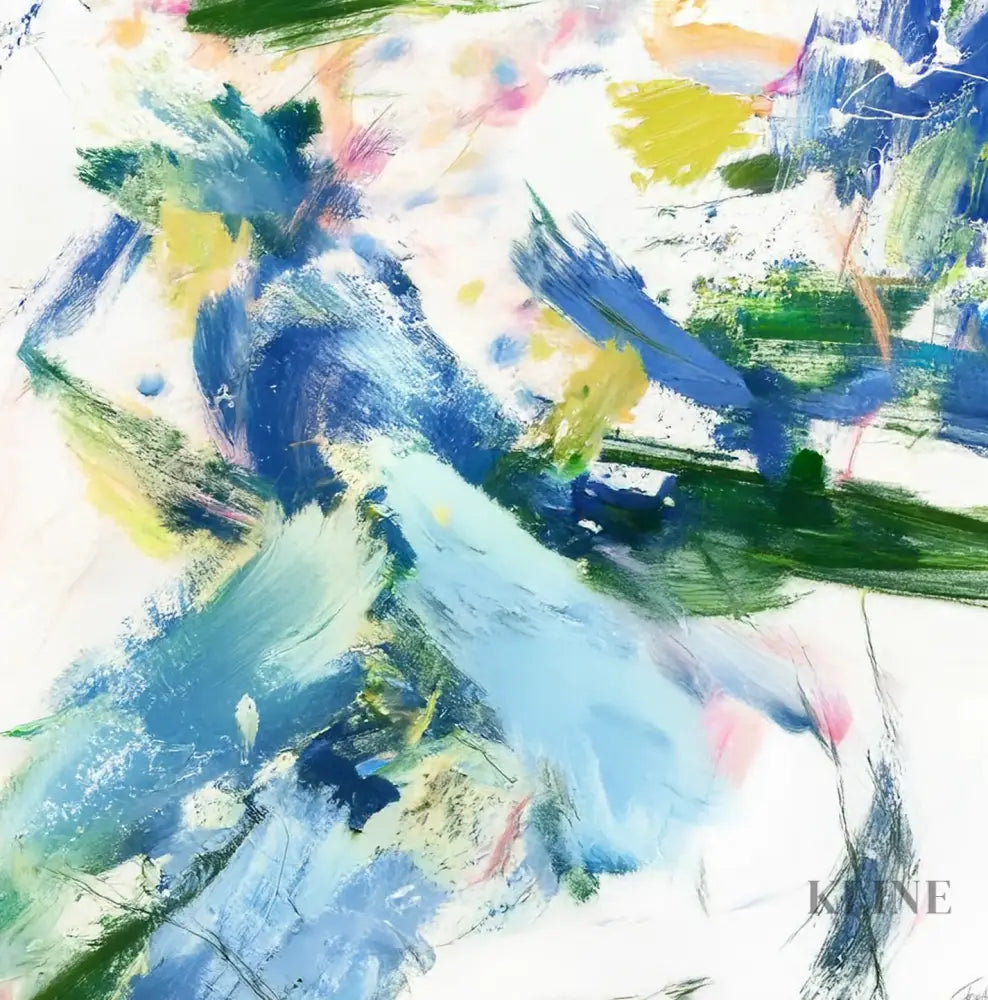 The Calm in the Chaos - Hand Painting