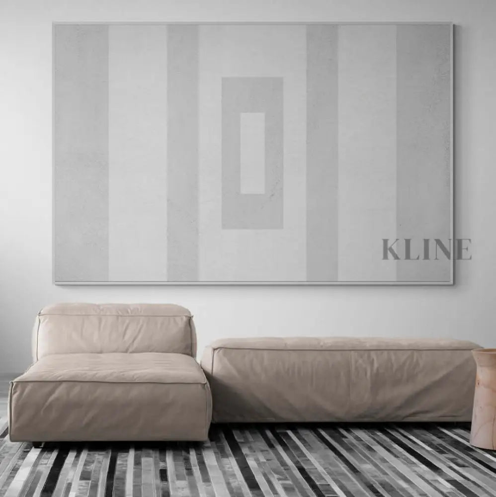The doors series VI - Hand Painting Art mural géométrique