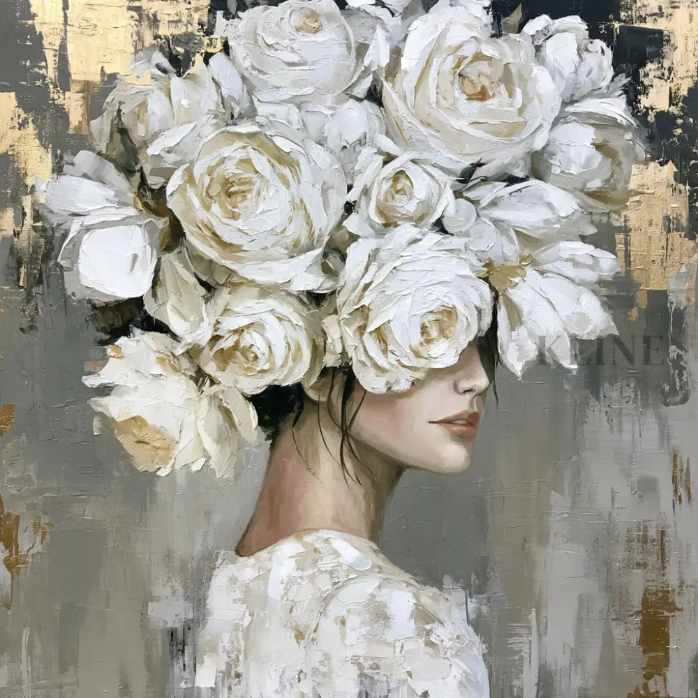The Floral Muse - Hand Painting