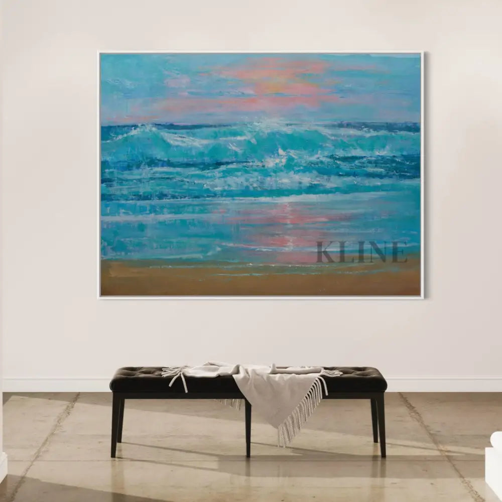 The Fractal Frontier - Hand Painting