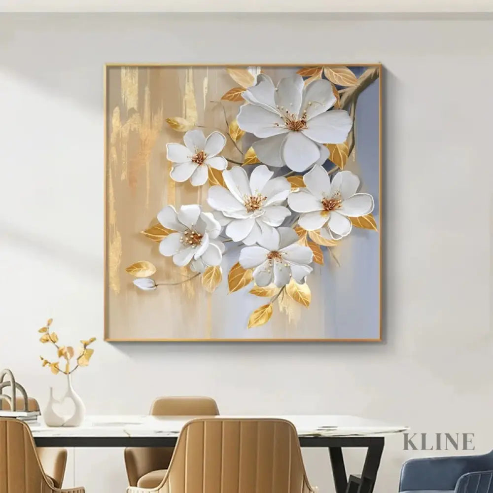 The Gilded Garden - Hand Painting Original Paintings for Sale