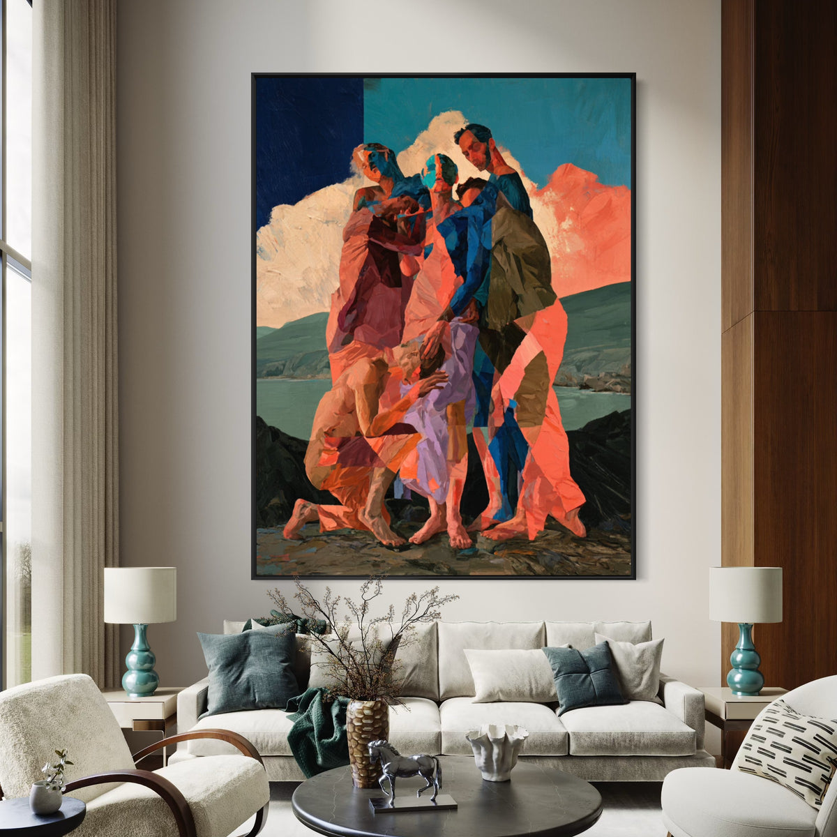 The Human Condition Canvas Wall Art