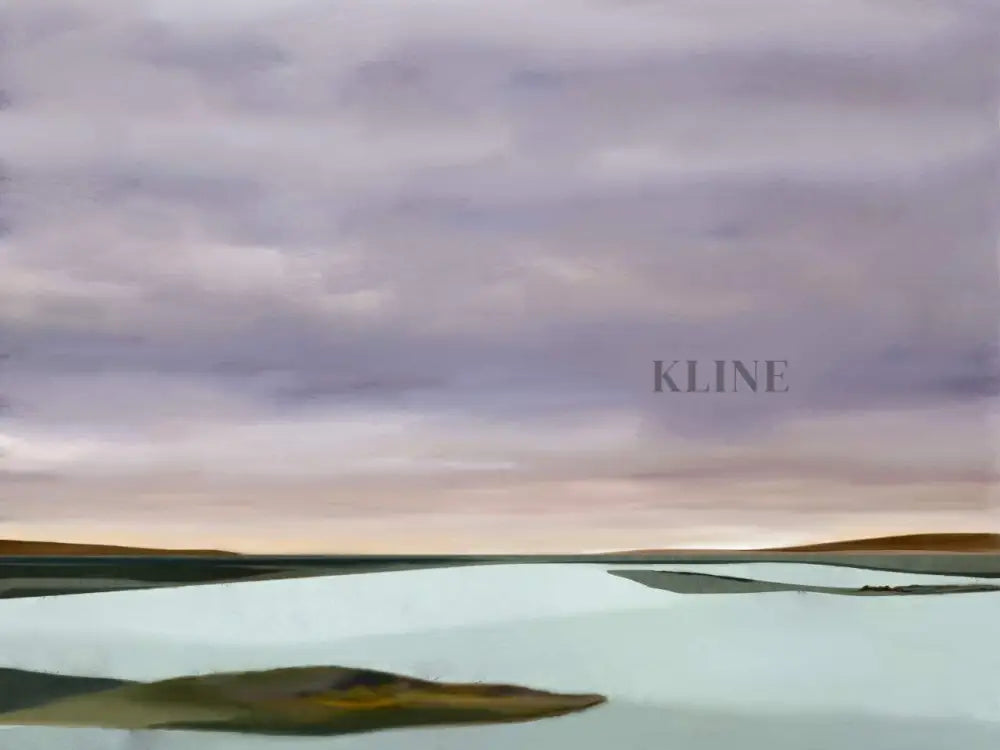 The Lake - Hand Painting