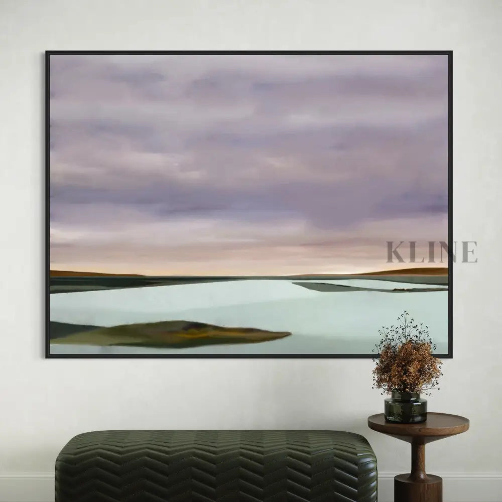 The Lake - Hand Painting