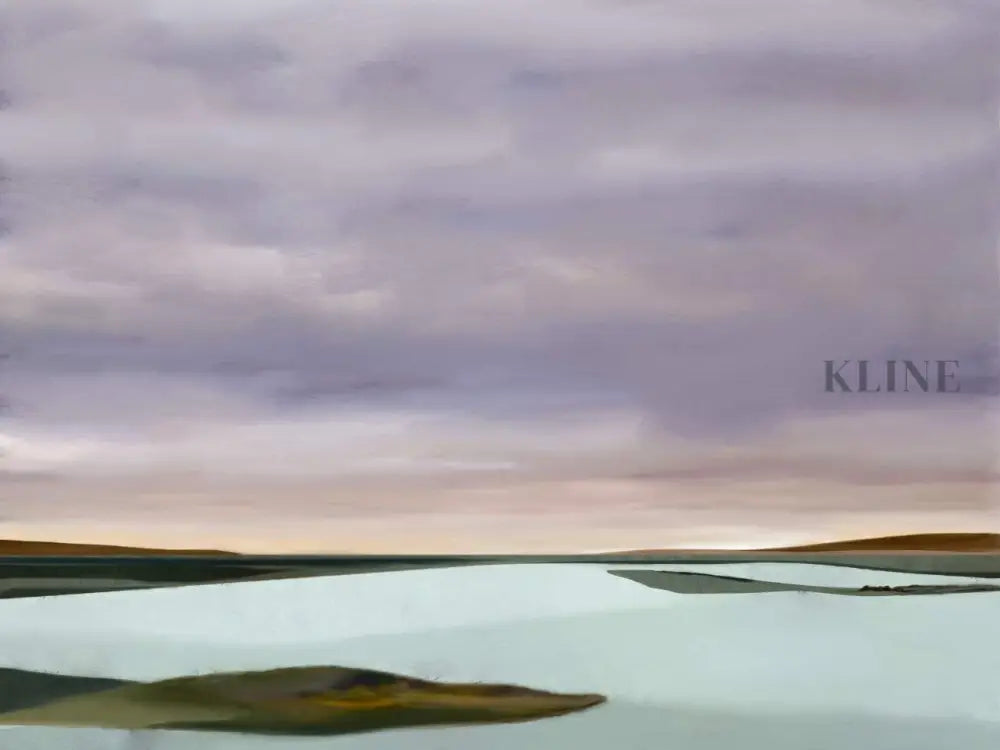 The Lake - Hand Painting