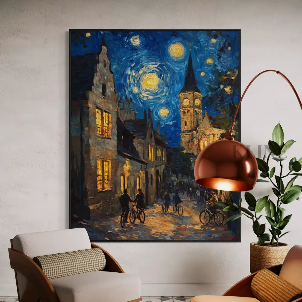 The Lanterns of Old Learning - Hand Painting 