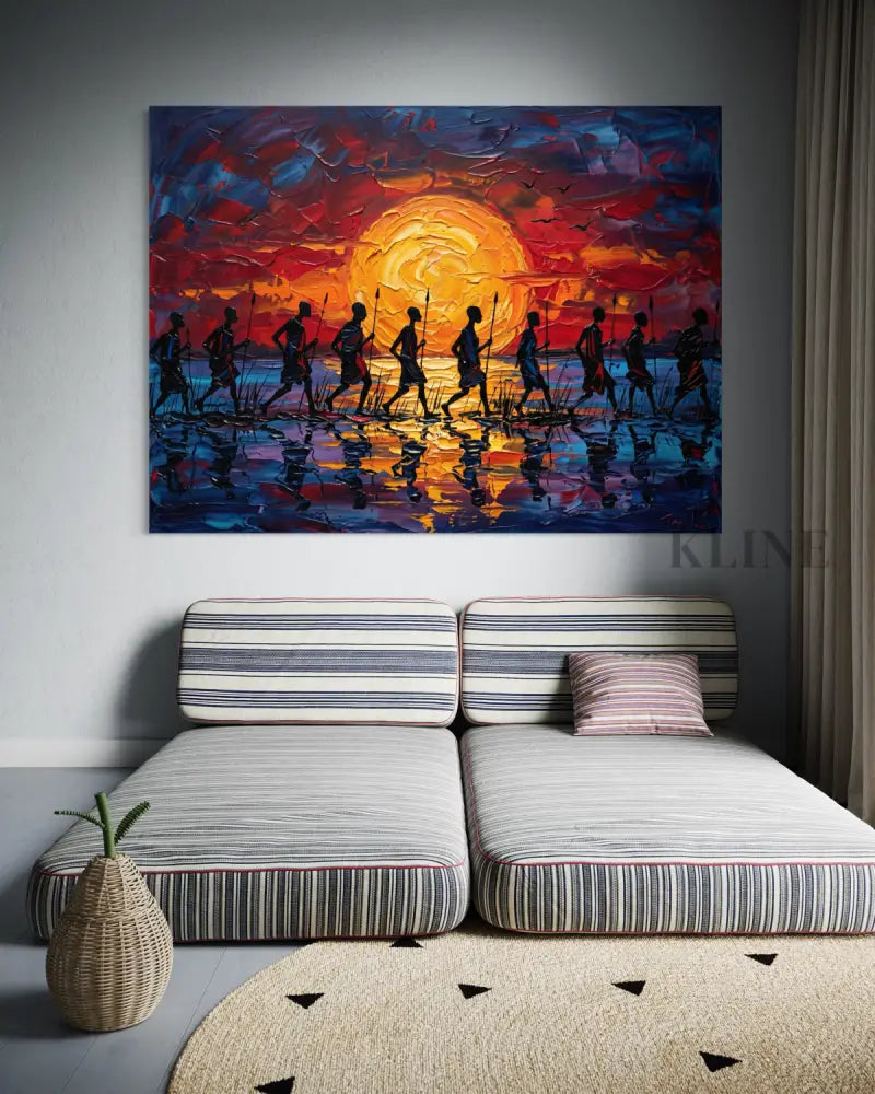 The Long Journey - Hand Painting 