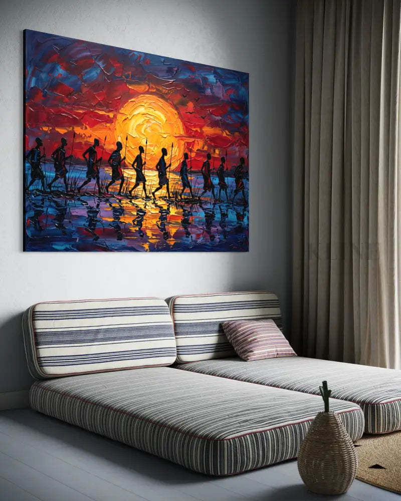 The Long Journey - Hand Painting