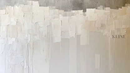 The Minimalist Textured Abstract - Hand Painting