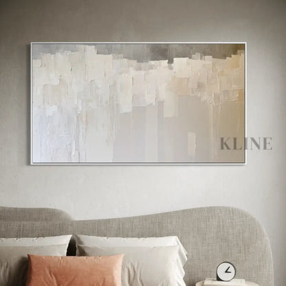 The Minimalist Textured Abstract - Hand Painting