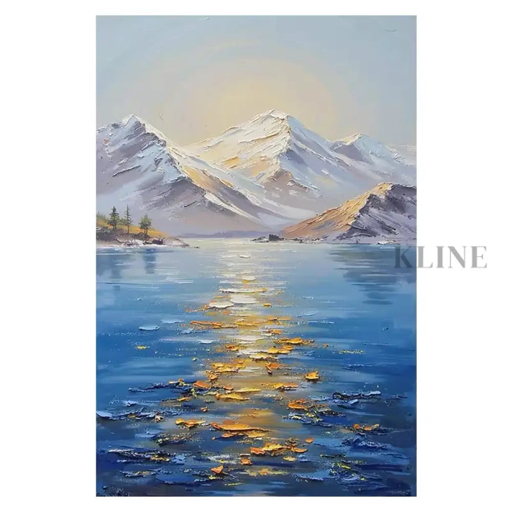 The Morning Holds Its Breath - Hand Painting