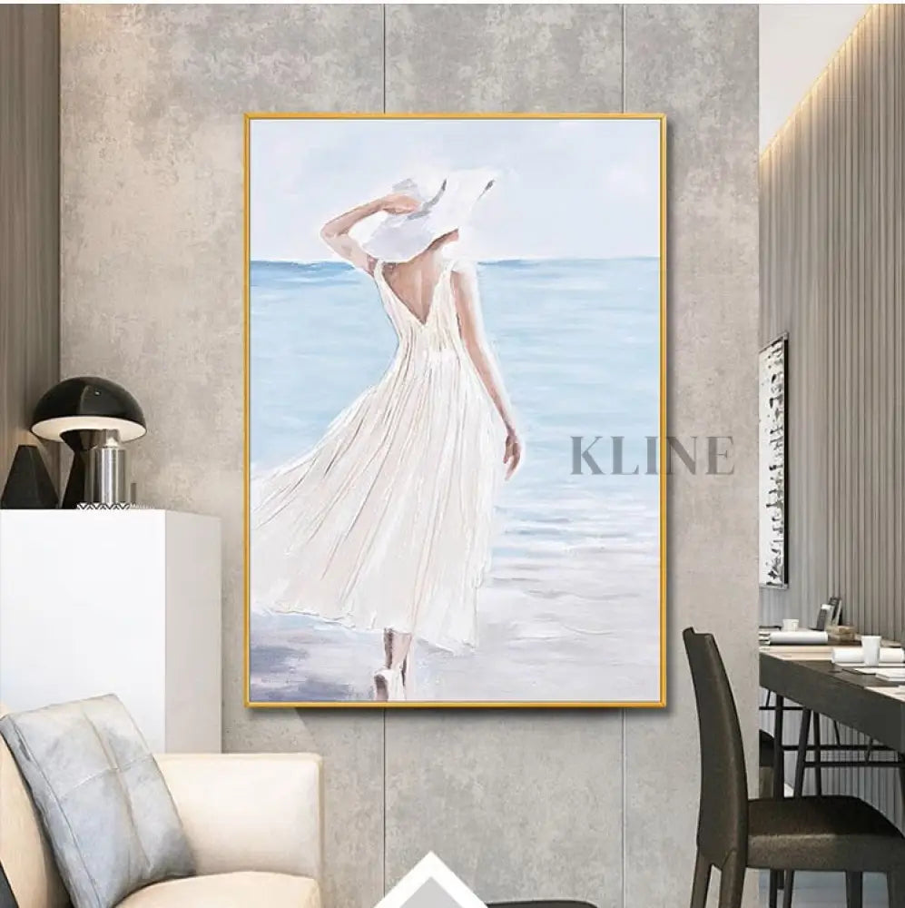 The Ocean’s Reach - Hand Painting