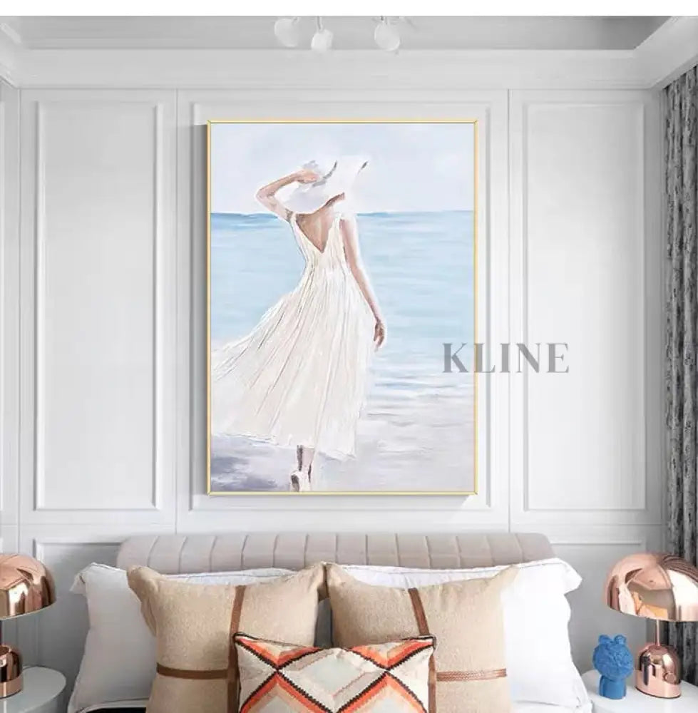The Ocean’s Reach - Hand Painting
