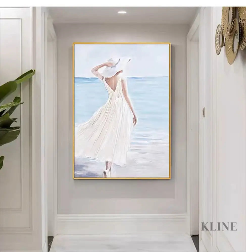 The Ocean’s Reach - Hand Painting
