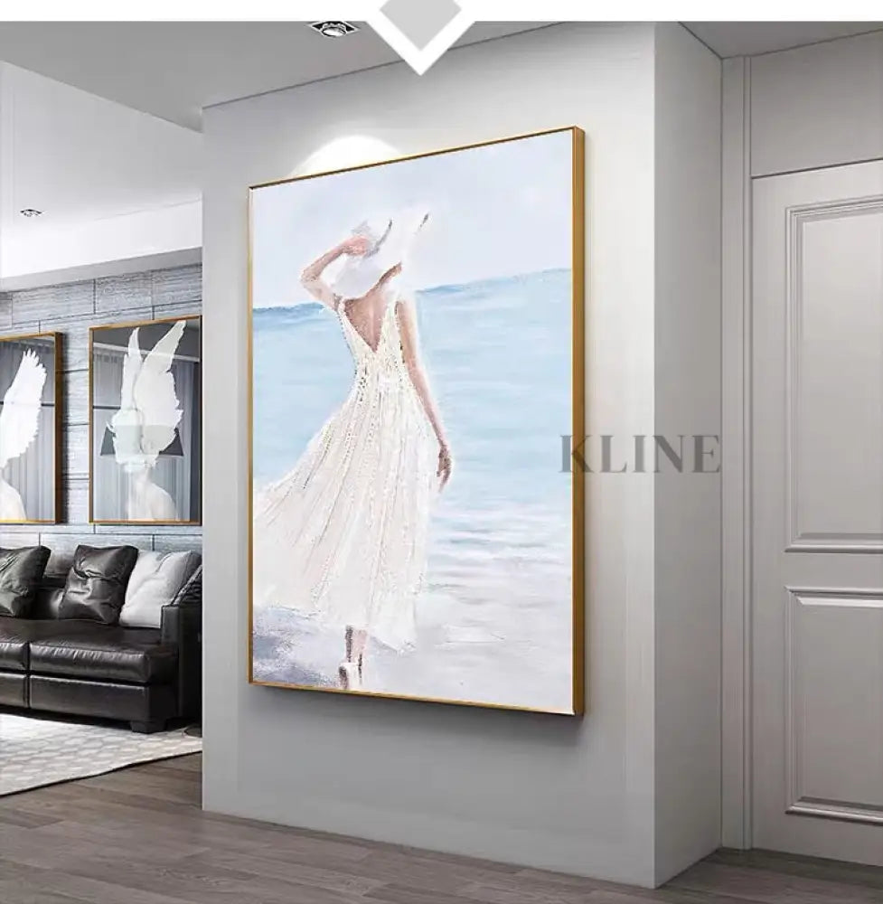 The Ocean’s Reach - Hand Painting