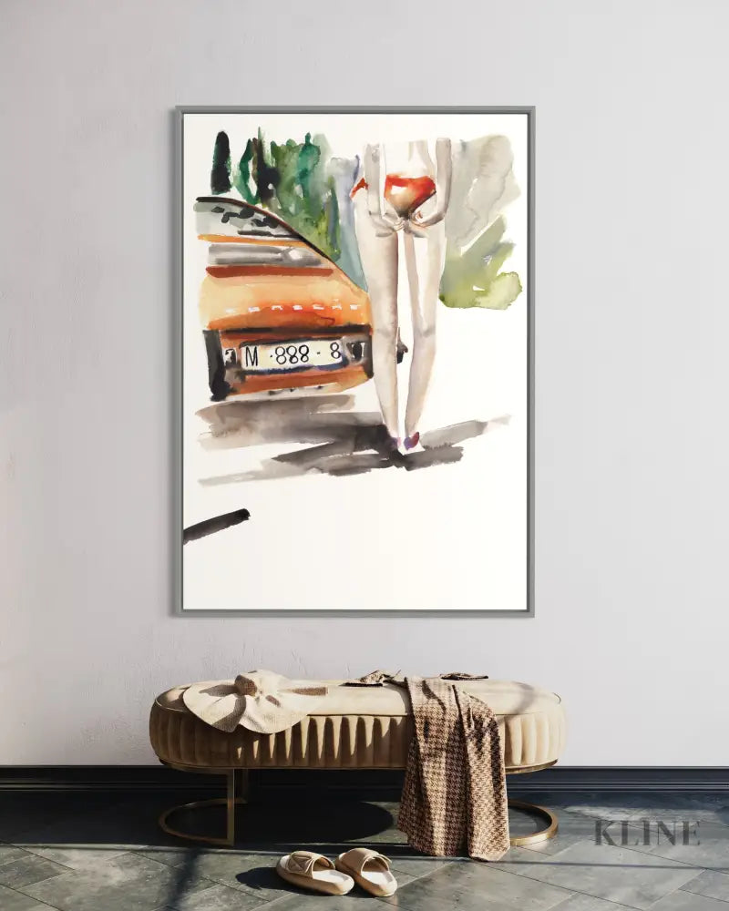 The Original Race Baby - Hand Painting