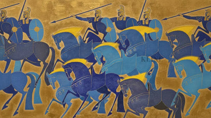 The Roman Charge - Hand Painting