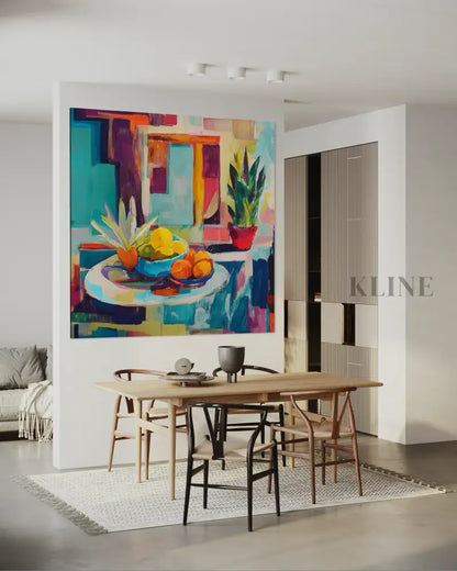 The Round Table - Hand Painting