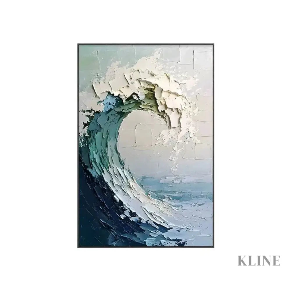 The Sculpted Sea - Hand Painting