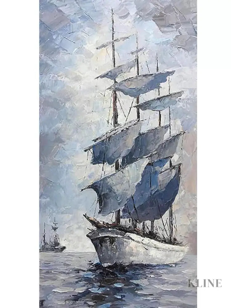 The Sea Calls My Name - Hand Painting