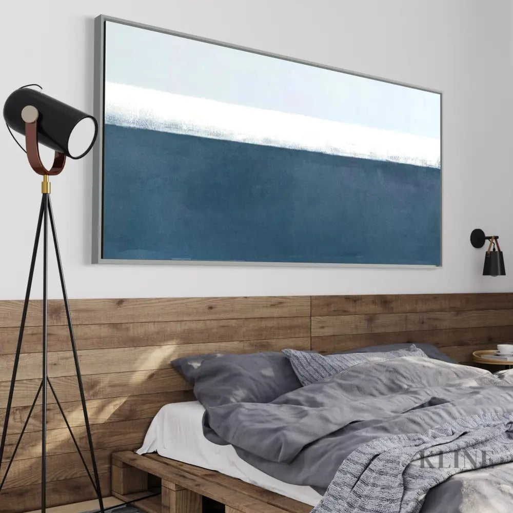 The Sea of Faith - Rolled Canvas / 50x100cm / 20x39’’ - Hand Painting