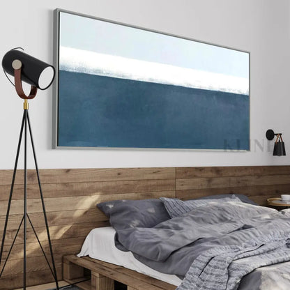 The Sea of Faith - Rolled Canvas / 50x100cm / 20x39’’ - Hand Painting