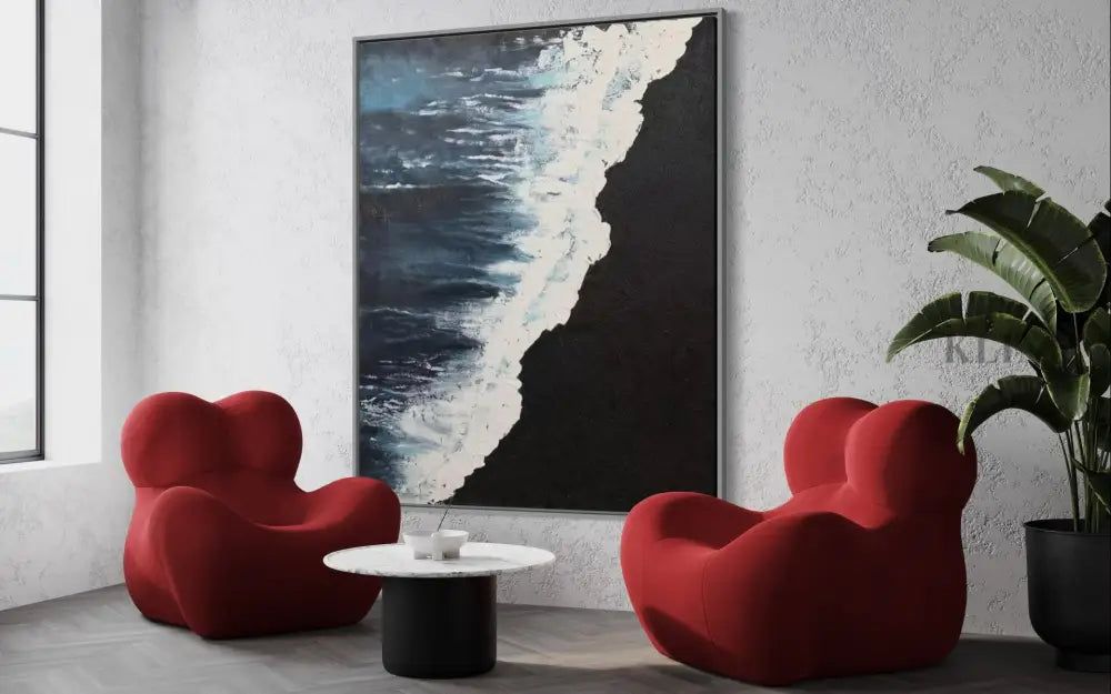 The Seaside - Hand Painting
