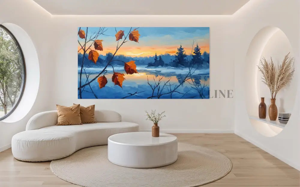 The Shortening Light - Hand Painting Dining Room Wall Art