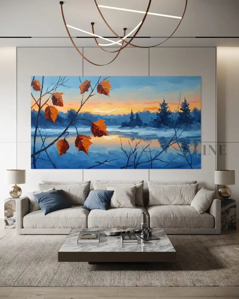 The Shortening Light - Hand Painting 
