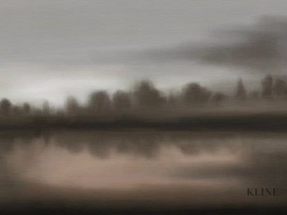 The Silent Forest - Hand Painting