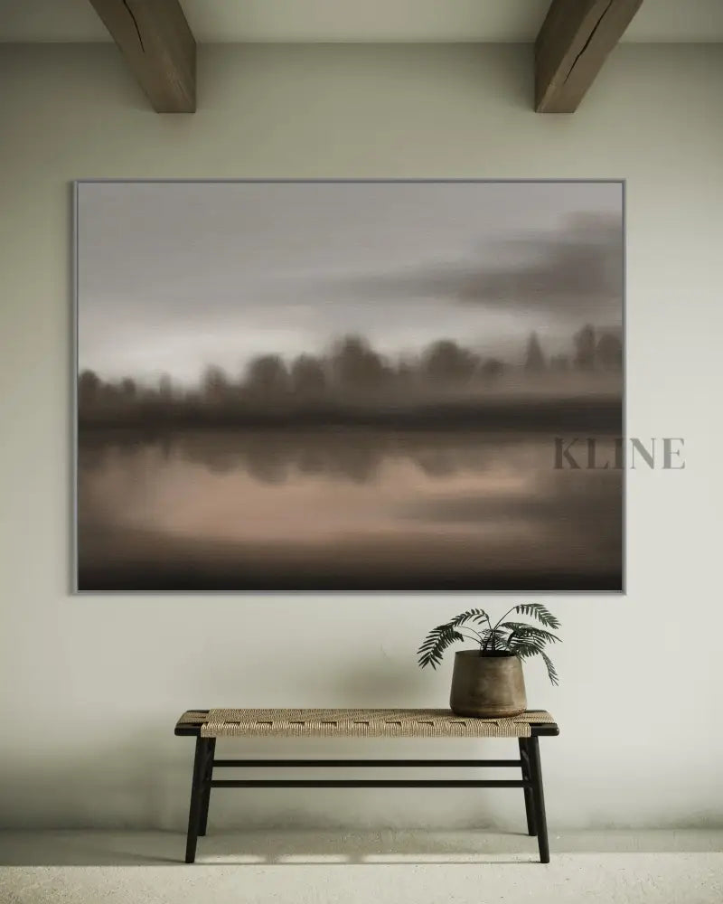 The Silent Forest - Hand Painting 