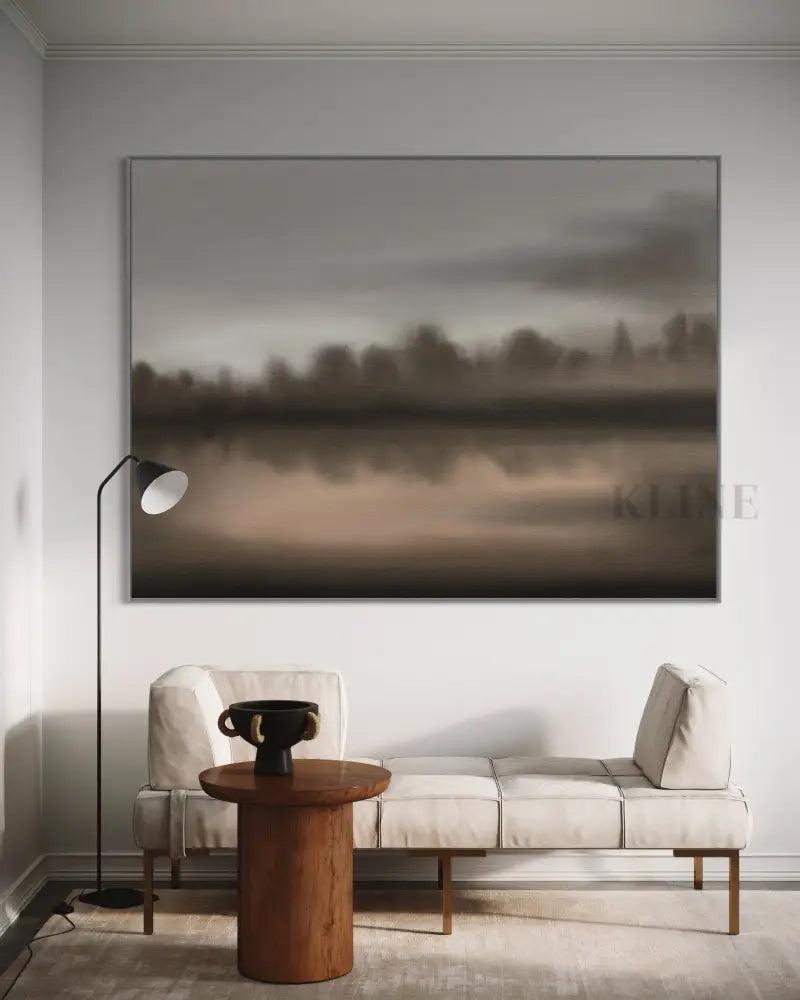 The Silent Forest - Hand Painting
