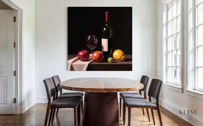 The Sommelier’s Pause - Hand Painting